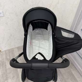 Коляска 2в1 MOWbaby Zoom air 2в1, silver black черный: отзыв пользователя Детский Мир