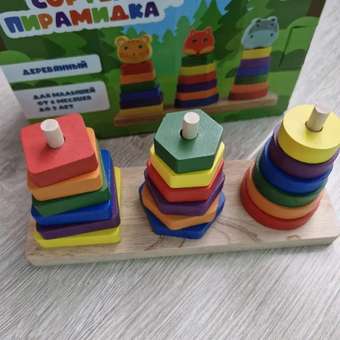 Игрушка Планета творчества пирамидка развивающая игрушка: отзыв пользователя Детский Мир