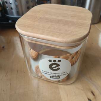 Банка ё с крышкой 0.8л: отзыв пользователя магазина низких цен ЕЩЁ