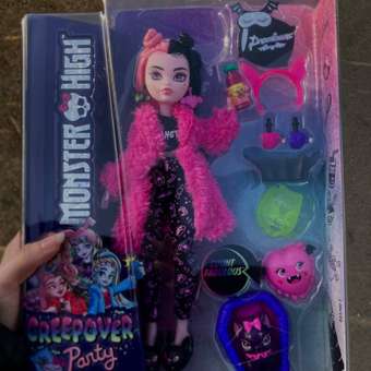 Кукла модельная Monster High Draculaura: отзыв пользователя ДетМир