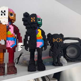 Конструктор Yofun Balody Kaws из мини-блоков 1315 дет.: отзыв пользователя Детский Мир