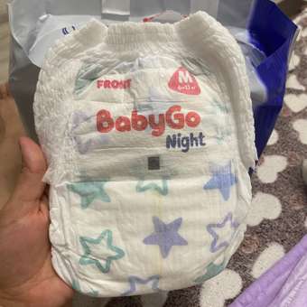 Трусики BabyGo ночные 3 (6-11 кг) 32 шт.: отзыв пользователя ДетМир