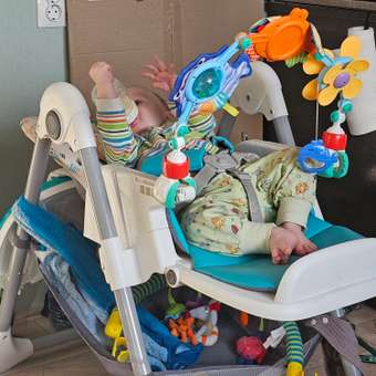 Стульчик для кормления Babyton Pretty Friends Turquoise голубой: отзыв пользователя Детский Мир