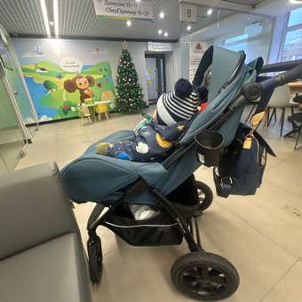 Коляска прогулочная JOVOLA SELENA Air 2025 синий: отзыв пользователя Детский Мир