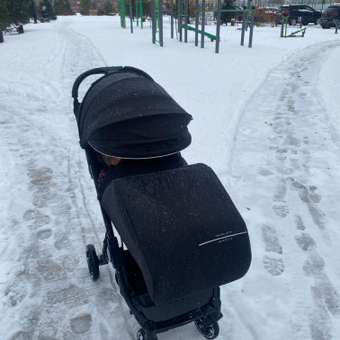 Коляска прогулочная JOVOLA SKYLINE черный: отзыв пользователя Детский Мир