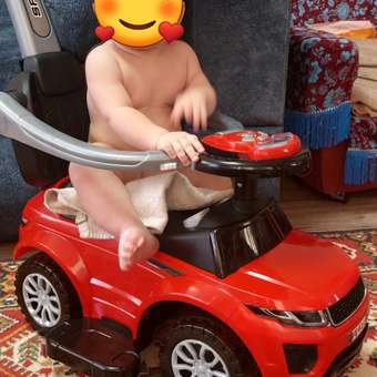 Пушкар BabyGo Красная с ручкой: отзыв пользователя Детский Мир