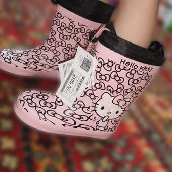 Резиновые сапоги Hello Kitty: отзыв пользователя Детский Мир