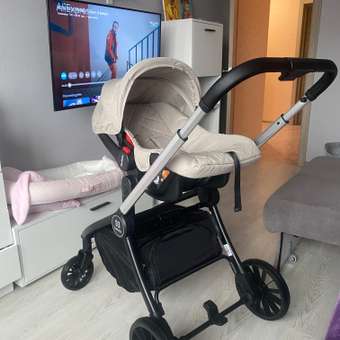 Коляска 3в1 Farfello Baby shell бежевый: отзыв пользователя Детский Мир