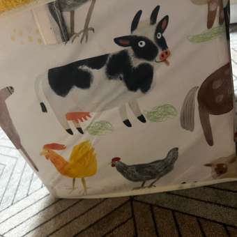 Коробка для хранения FUTURINO Home Ферма: отзыв пользователя Детский Мир