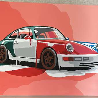 Картина по номерам Это просто шедевр Porsche в ассортименте: отзыв пользователя Детский Мир