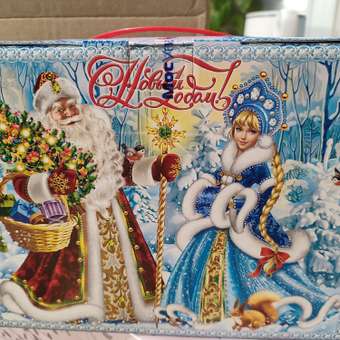 Сладкий новогодний подарок МосУпак бокс для детей 2026: отзыв пользователя Детский Мир