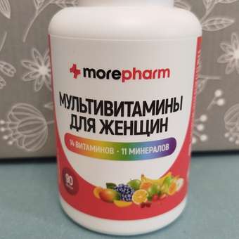 БАД morepharm Мультивитамины для женщин 90 капсул: отзыв пользователя Детский Мир