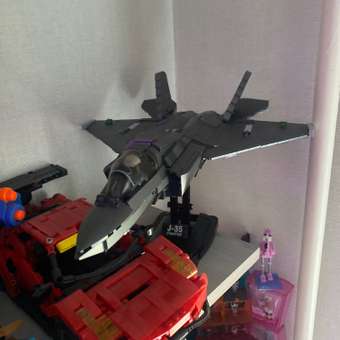 Конструктор SLUBAN Истребитель 812 дет.: отзыв пользователя Детский Мир