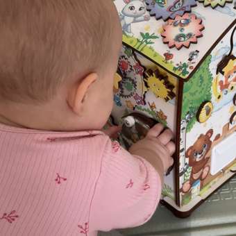 Игрушка MyKiddyQuest бизиборд Лесные Друзья: отзыв пользователя Детский Мир