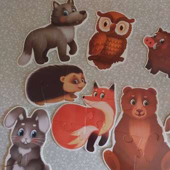 Пазл Бигр Лесные животные для малышей классический: отзыв пользователя Детский Мир