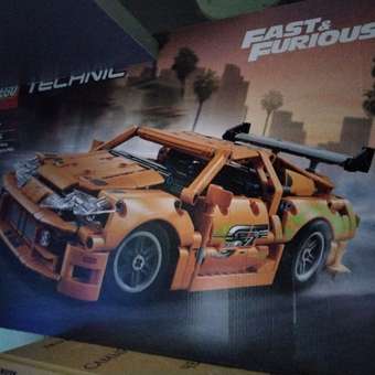 Конструктор LEGO Technic Форсаж Toyota Supra MK4 810 дет.: отзыв пользователя Детский Мир