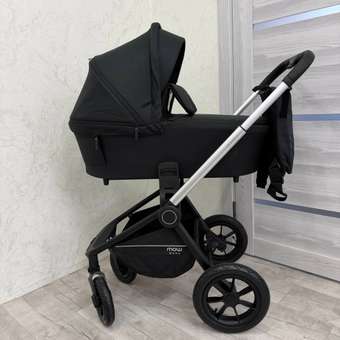 Коляска 2в1 MOWbaby Zoom air 2в1, silver black черный: отзыв пользователя Детский Мир