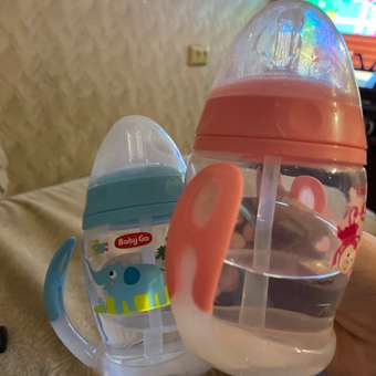 Поильник BabyGo 180 мл 1 шт.: отзыв пользователя ДетМир