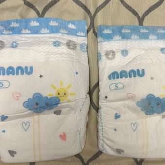 Подгузники MANU Premium S (4-8 кг) 84 шт.: отзыв пользователя Детский Мир