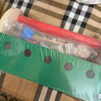 Конструктор Alatoys Ящик инструментов деревянный 19 дет.: отзыв пользователя Детский Мир