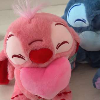 Игрушка мягкая Stitch роз с сердц BZ-056: отзыв пользователя Детский Мир
