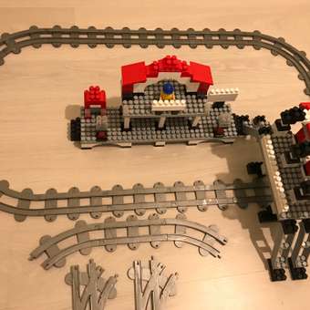 Конструктор BAUER Открытие вокзала с Блокменом 355 дет.: отзыв пользователя Детский Мир