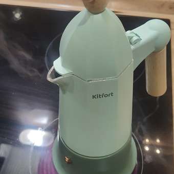 Кофеварка гейзерная KITFORT КТ-7154: отзыв пользователя Детский Мир