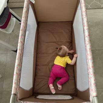 Манеж BabyCare Arena Коричневый: отзыв пользователя Детский Мир