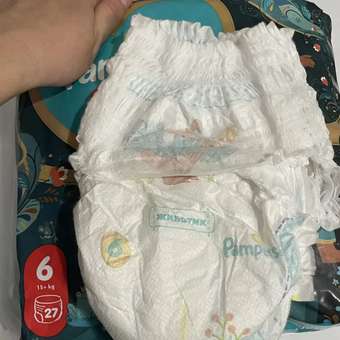 Трусики Pampers Pants Сказочные 6 (15+ кг) 27 шт.: отзыв пользователя Детский Мир