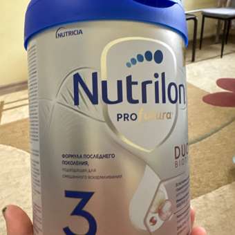 Молочный напиток Nutrilon Profutura DuoBiotik 3 800г с 12месяцев: отзыв пользователя Детский Мир