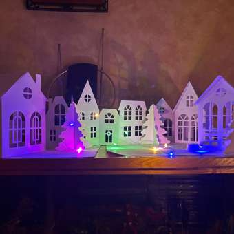 Набор для творчества Десятое королевство Декор Рождественская деревня декупаж: отзыв пользователя Детский Мир