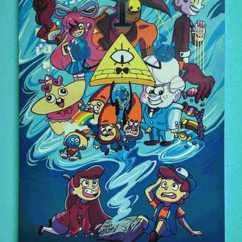 Картина по номерам Art on Canvas Гравити Фолз в ассортименте: отзыв пользователя Детский Мир