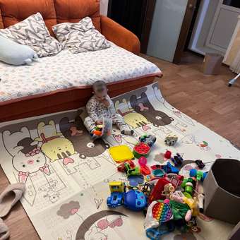 Детский складной коврик Babyton Softy 178 x 196 см: отзыв пользователя ДетМир