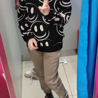 Свитшот emoji: отзыв пользователя Детский Мир