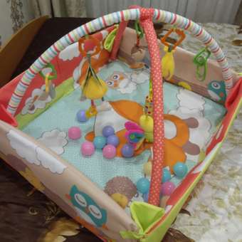 Коврик konig kids с дугами: отзыв пользователя ДетМир