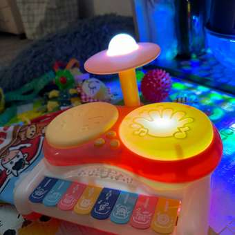 Игрушка музыкальная Veld Co барабаны, пианино: отзыв пользователя Детский Мир