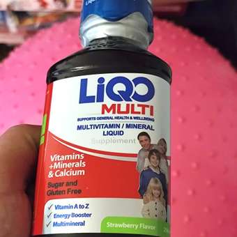 Сироп LiQO Мультивитаминный минеральный с Калицием, с 3 лет, 250 мл: отзыв пользователя Детский Мир