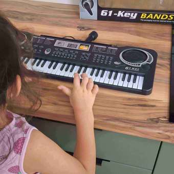 Игрушка музыкальная TrendToys Детский развивающий синтезатор, пианино, микрофон: отзыв пользователя Детский Мир