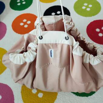 Мешок коврик для игрушек на завязках TSARDANY L beige/white: отзыв пользователя Детский Мир