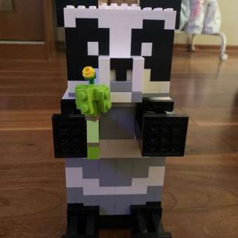 Конструктор LEGO Minecraft Дом панды 553 дет.: отзыв пользователя ДетМир