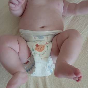 Подгузники Huggies Ultra Comfort для мальчиков 3 (5-9 кг) 94 шт.: отзыв пользователя ДетМир
