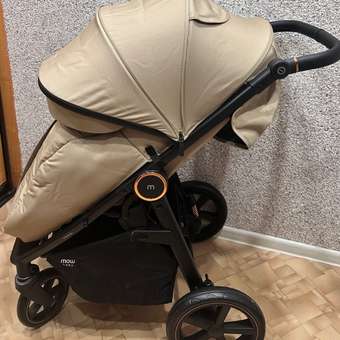 Коляска прогулочная MOWbaby Trail бежевый: отзыв пользователя Детский Мир