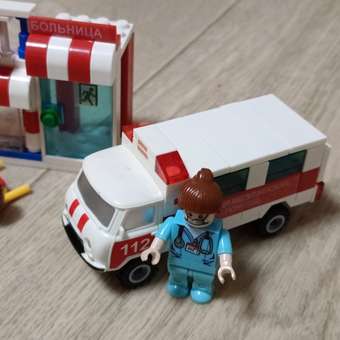 Конструктор Город мастеров UAZ-452 Скорая помощь: отзыв пользователя Детский Мир
