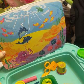 Набор игровой Play-Doh Стол для лепки 2в1 F69275L0: отзыв пользователя Детский Мир