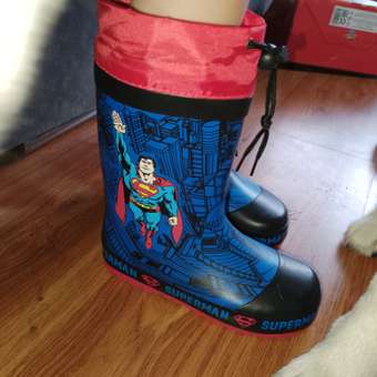 Резиновые сапоги Superman: отзыв пользователя ДетМир