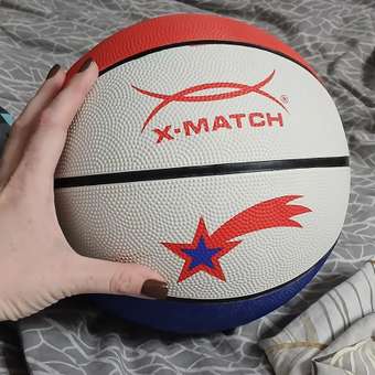Спортивный мяч X-Match Мяч размер 7 баскетбольный 24 см: отзыв пользователя Детский Мир