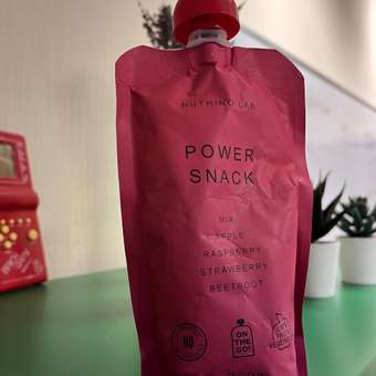 Пюре фруктовое Nutrino Lab Яблоко малина клубника свекла power mix 200 гр: отзыв пользователя Детский Мир