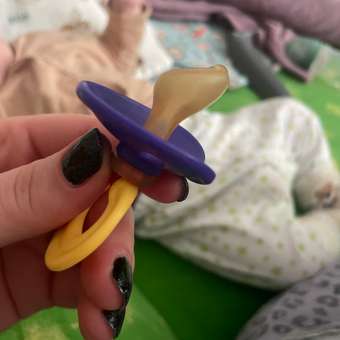 Пустышка Курносики латекс ортодонтическая от 0 мес. 2 шт. в ассортименте: отзыв пользователя Детский Мир