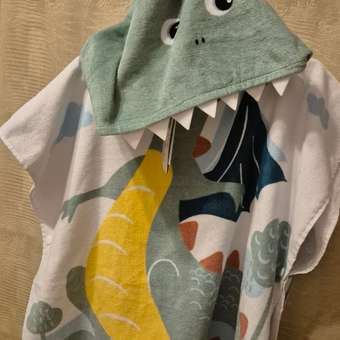 Пончо махровое FUTURINO Home Дракон: отзыв пользователя ДетМир