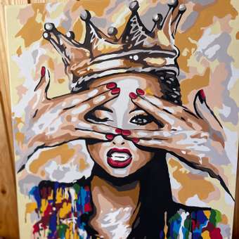 Картина по номерам Art on Canvas Дерзкая красотка в ассортименте: отзыв пользователя Детский Мир